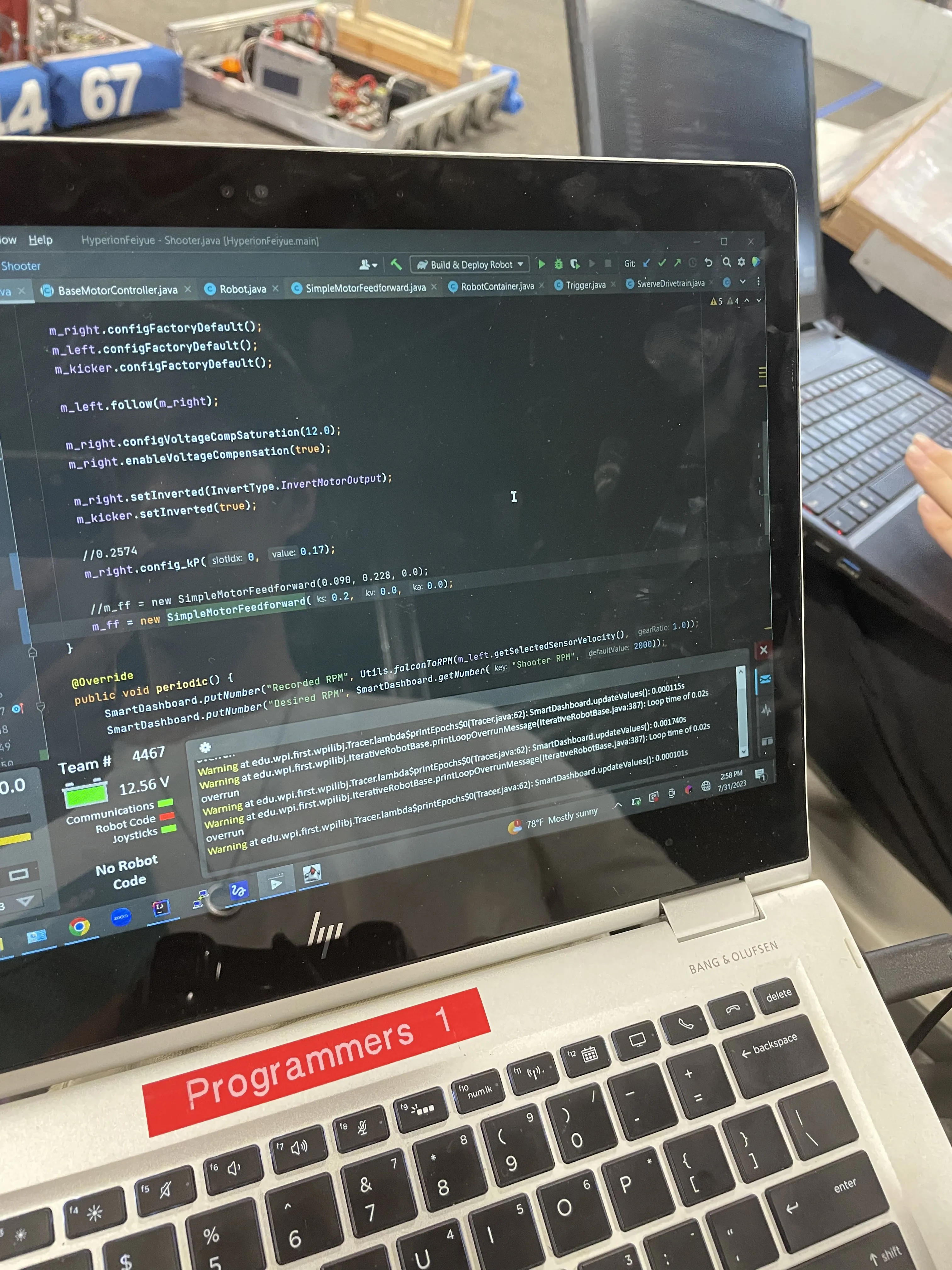 Drivetrain Coding!